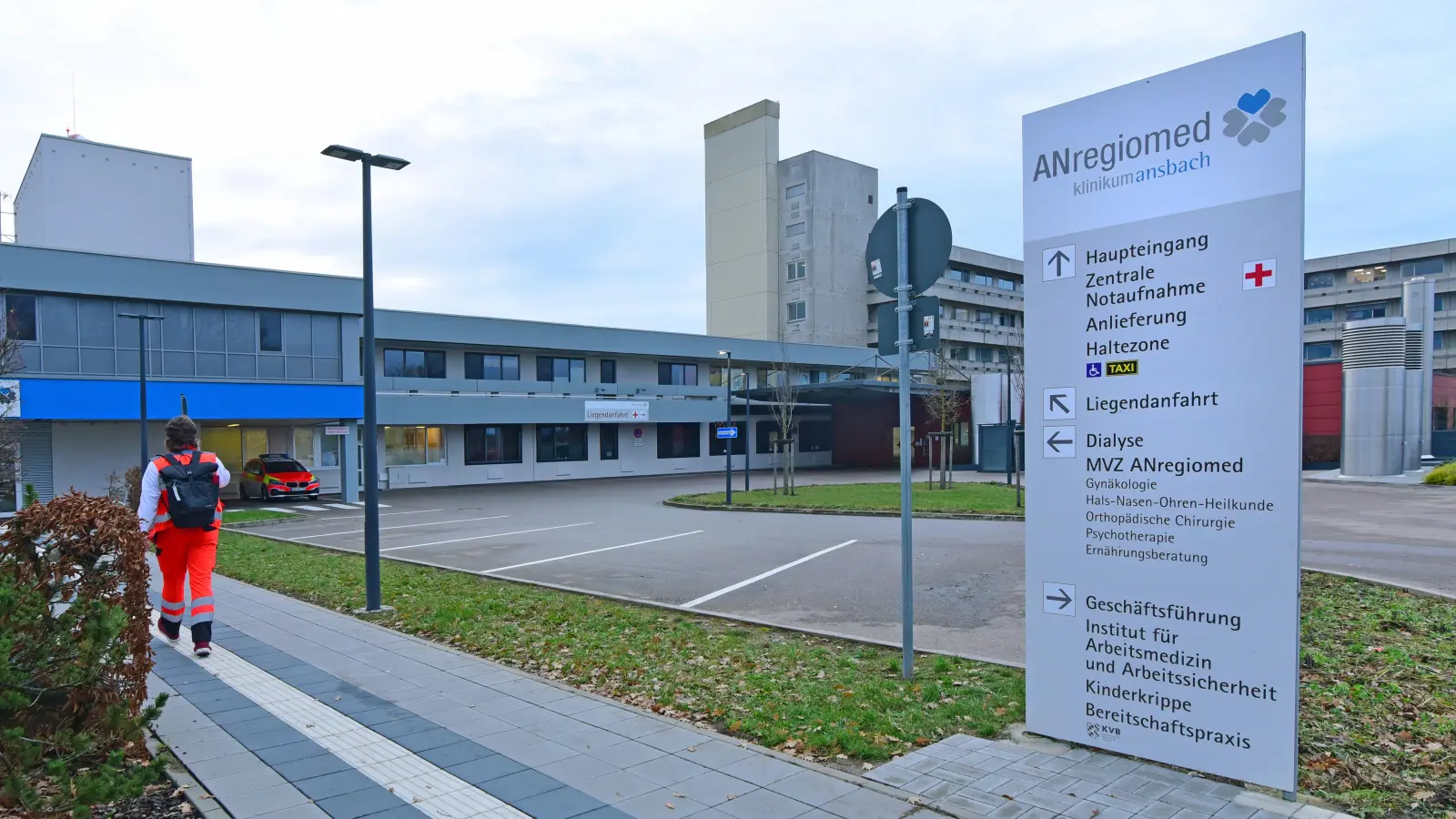 Der Hauptstandort von ANregiomed in Ansbach: Wie es um die zwei Krankenhäuser in Dinkelsbühl und Rothenburg bestellt ist, darüber besteht nun eine Einigung. (Archivbild: Sarina Schwinn)