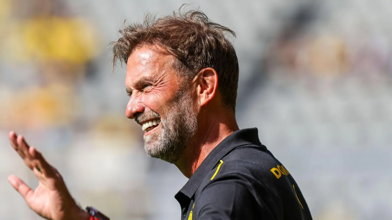 Jürgen Klopp kann eines Tages Bundestrainer werden, meint Rudi Völler. (Foto: Christoph Reichwein/dpa)