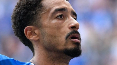 Emmanuel Iyoha traf doppelt gegen Kaiserslautern. (Foto: Hendrik Schmidt/dpa)