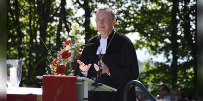 Nach der Premiere im vergangenen Jahr wird der bayerische Landesbischof Christian Kopp auch dieses Jahr beim Kirchentag sein. (Foto: Peter Tippl)
