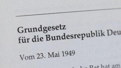 Am Donnerstag jährt sich die Verkündung des Grundgesetzes zum 75. Mal. (Foto: Hendrik Schmidt/dpa)