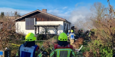 Zu einem Zimmerbrand kam es am Donnerstagmittag in Dietersheim (Landkreis Neustadt/Aisch-Bad Windsheim). (Foto: Rainer Weiskirchen)