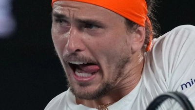 Alexander Zverev steht bei den Australian Open im Halbfinale. (Foto: Asanka Brendon Ratnayake/AP/dpa)