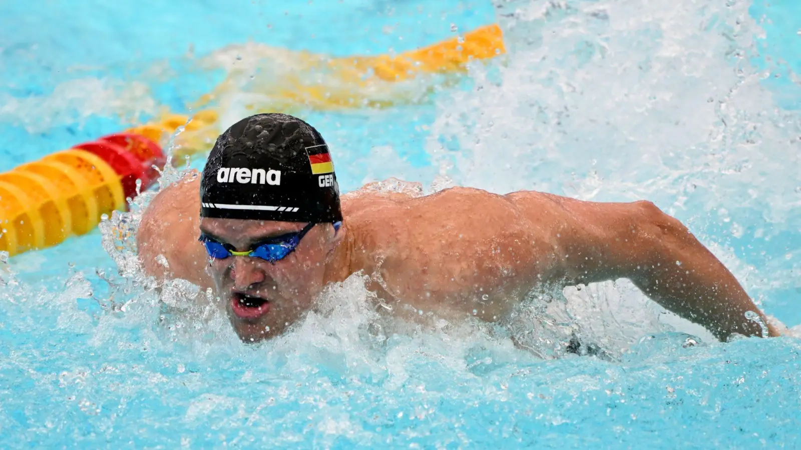 Holte Bronze in Melbourne: Marius Kusch. (Foto: Asanka Brendon Ratnayake/AP/dpa)