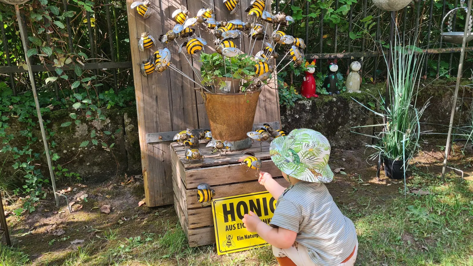 Auch junge Gäste fanden einiges ziemlich reizvoll. (Foto: Margit Schwandt)