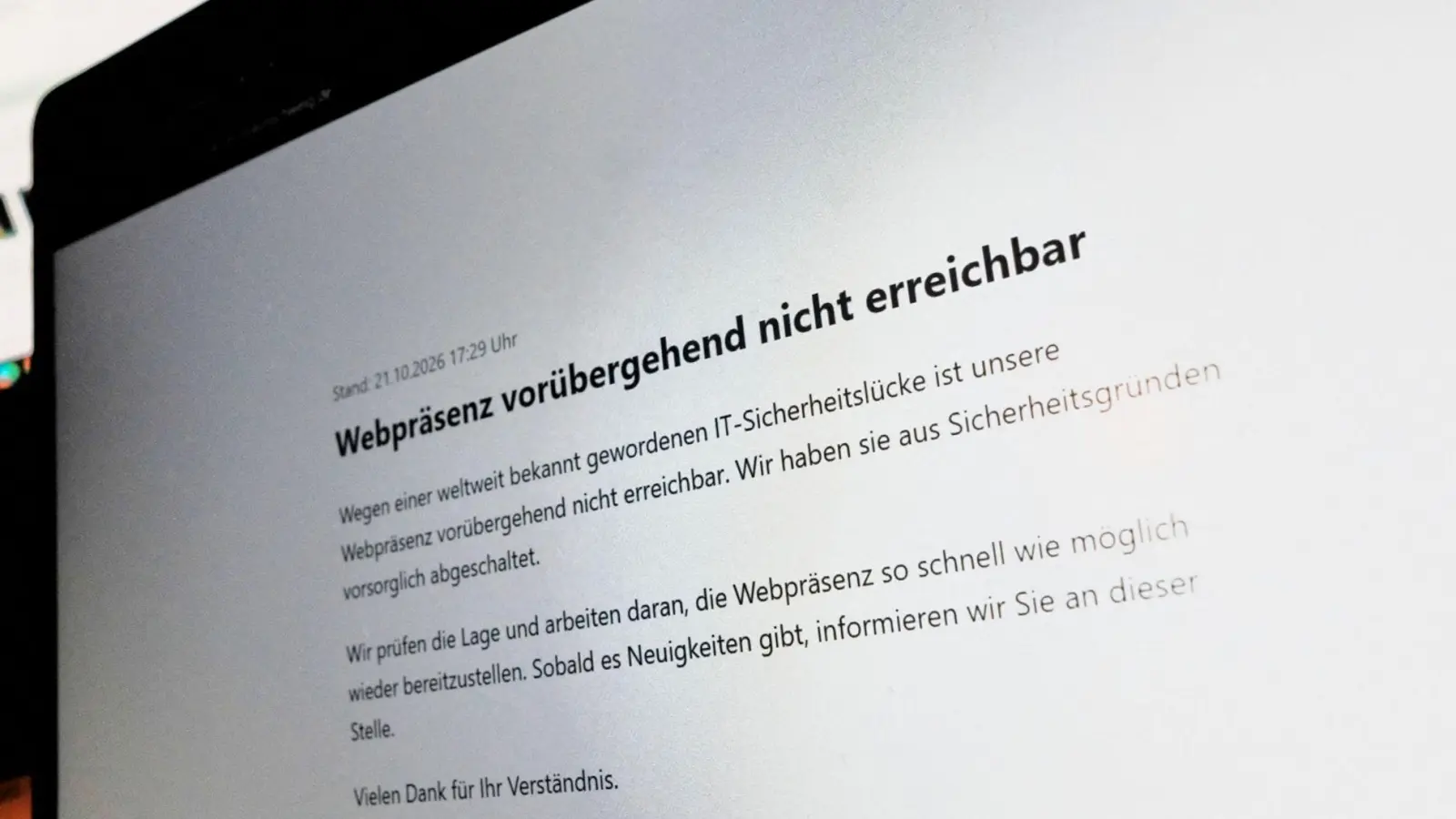 Eine schwerwiegende Sicherheitslücke bringt weltweit das Fundament zahlreicher Webseiten und Onlinedienste ins Wanken. (Foto: Stefan Jaitner/dpa/dpa-tmn)