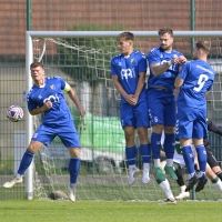 Hatten in Röllbach ein hartes Stück Arbeit vor sich: (von links) Niklas Körber, Ben-Luis Kuhr, Marcel Fürsattel und Niklas Rückel (hier in einem anderen Spiel). (Foto: Martin Rügner)