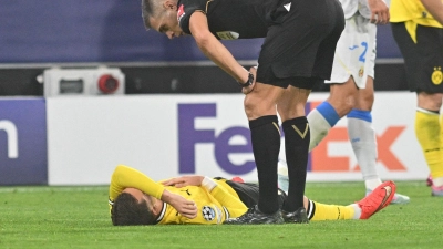 Nach seinen Kreislaufproblemen auf dem Platz ist Konstantinos Karetsas wieder eine Option für den BVB. (Archivbild)  (Foto: Bernd Thissen/dpa)