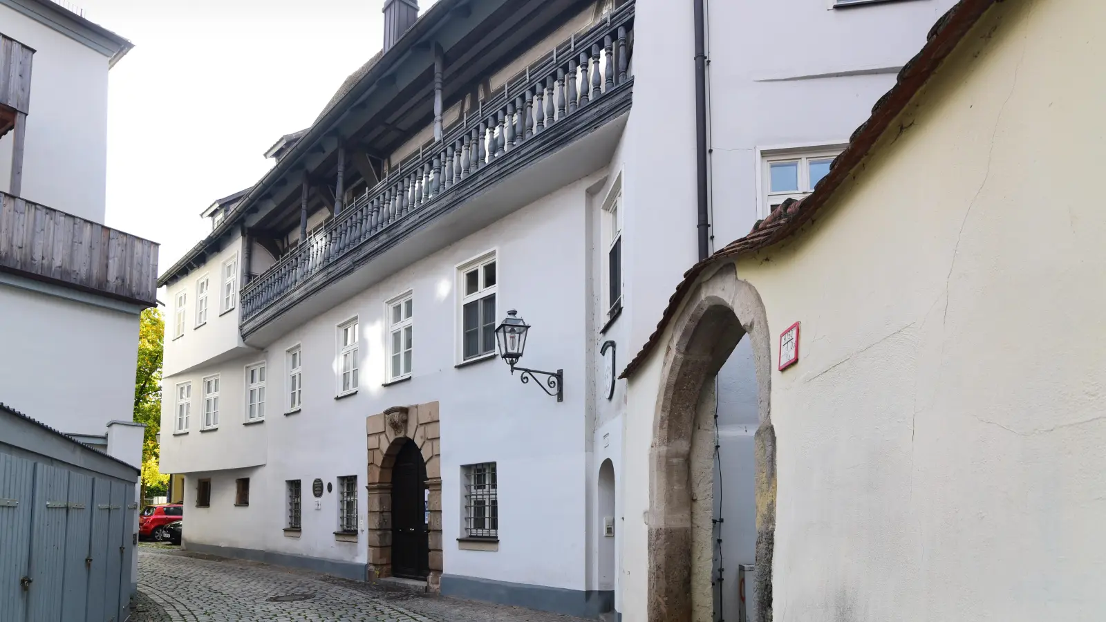 Dort, wo heute die Herberge zur Heimat in der Schaitbergerstraße untergebracht ist, residierte einst der Wanderer-Unterstützungsverein: Hier wurde Ende Oktober 1923 eine öffentliche Speisung eingerichtet. (Foto: Irmeli Pohl)