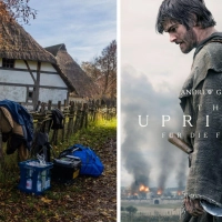 Die Strohdächer des Freilandmuseums in Bad Windsheim tauchen im Trailer von „The Uprising” immer wieder auf. (Foto: Evi Lemberger/Leonine Studios)