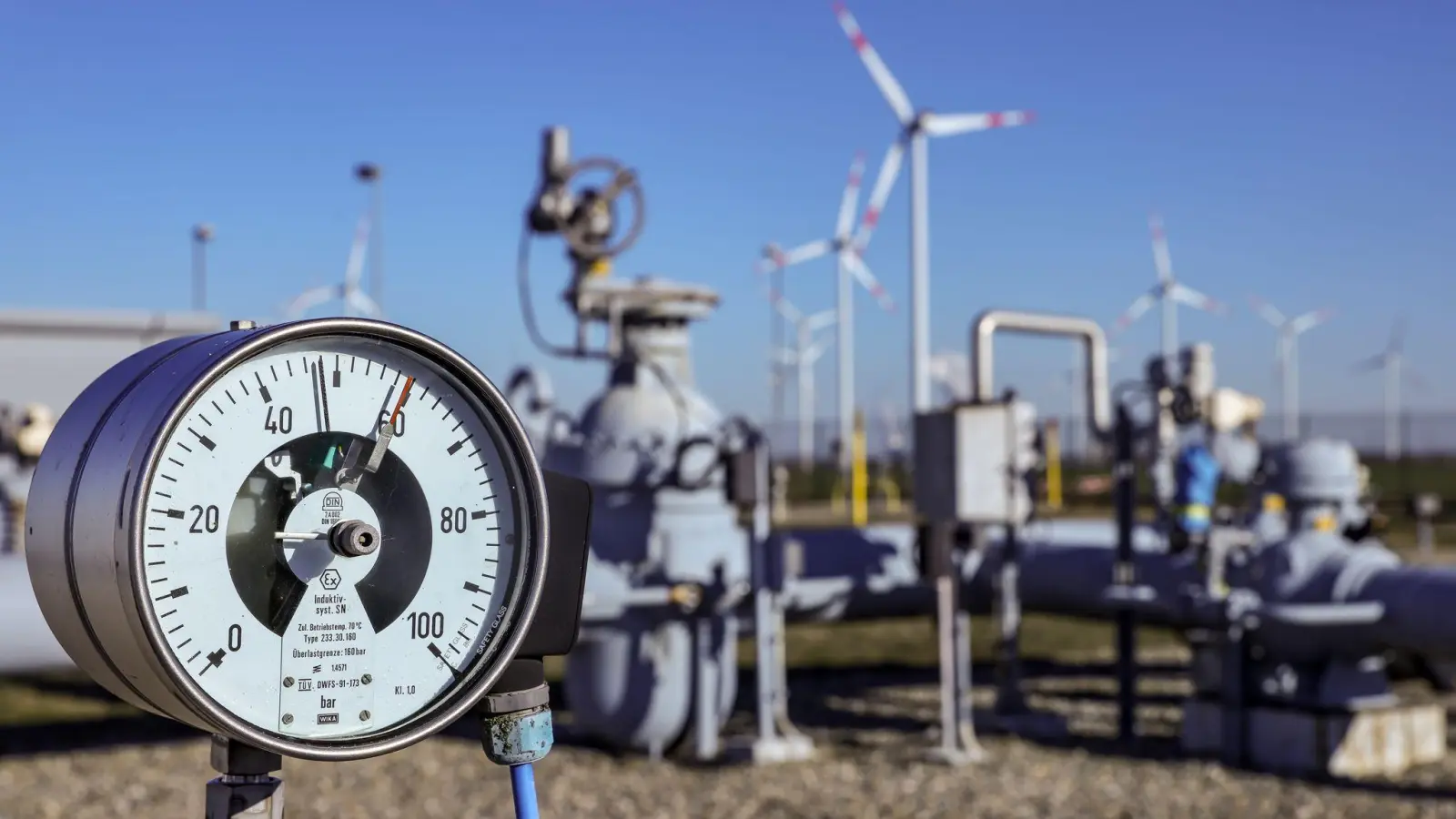 Eine Gasreserve soll 2027 aufgebaut werden. (Archivbild) (Foto: Jan Woitas/dpa)