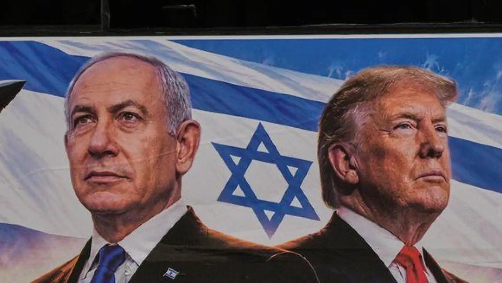 US-Präsident Trump hofft auf eine weitere Amtszeit für Israels Regierungschef Netanjahu. (Foto: Ohad Zwigenberg/AP/dpa)
