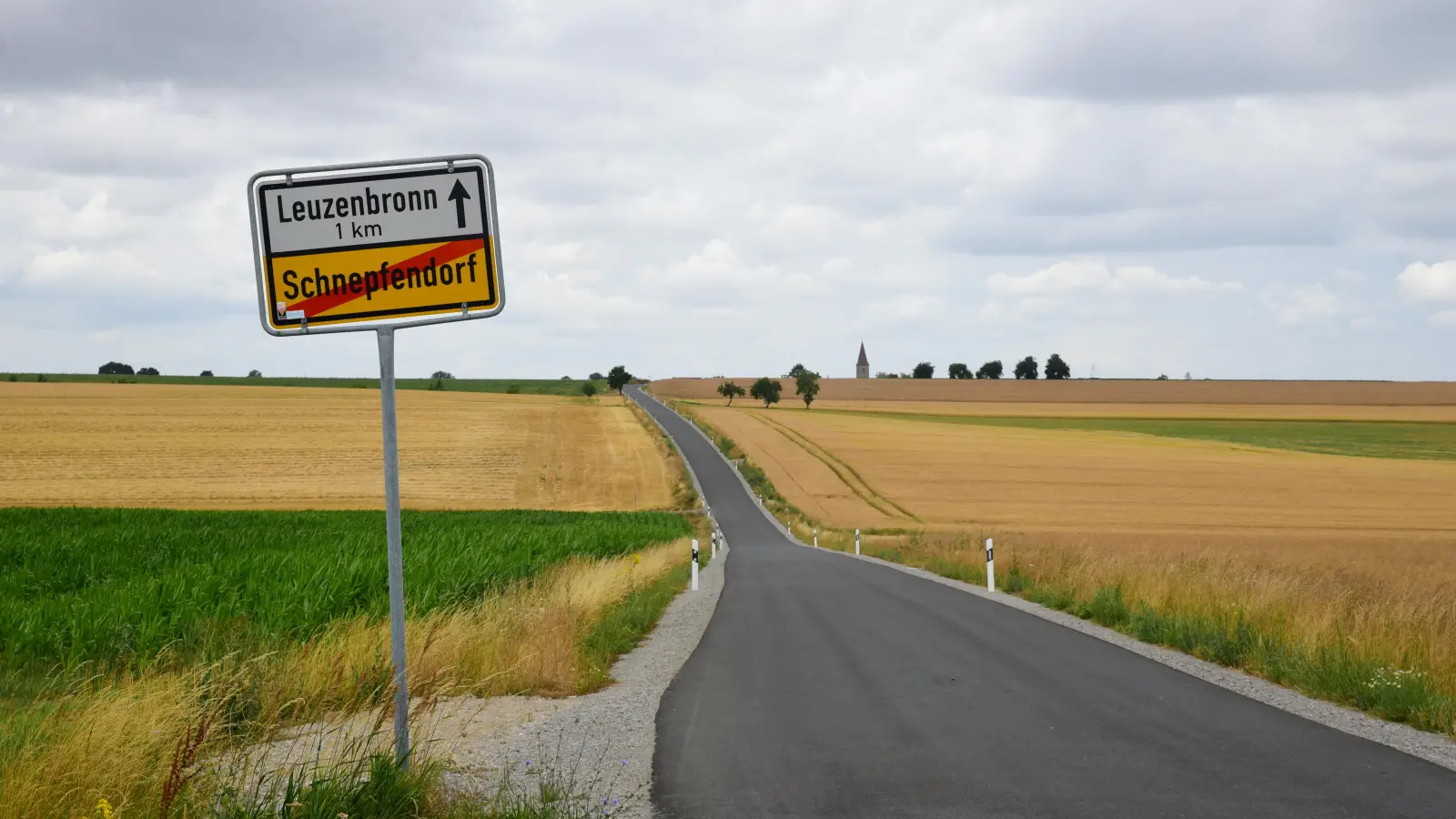 Die Straße zwischen Schnepfendorf und Leuzenbronn ist längst wieder frei und wird gut genutzt - allerdings sind Mängel aufgetaucht. (Foto: Irmeli Pohl)