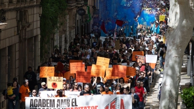 Im April gingen im ganzen Land Zehntausende auf die Straße. (Archivfoto) (Foto: Clara Margais/dpa)
