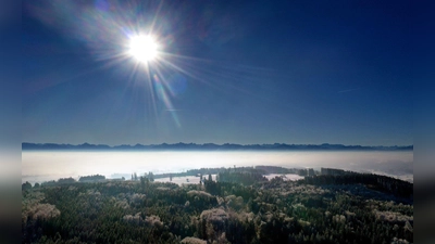 In den nächsten Tagen strahlt häufig die Sonne am bayerischen Himmel. (Archivbild) (Foto: Karl-Josef Hildenbrand/dpa)