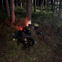 Bei dem Unfall bei Bechhofen ist ein Motorradfahrer tödlich verunglückt. (Foto: NEWS5)