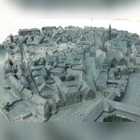 Die Ansbacher Innenstadt – hier das Tastmodell auf dem Schlossplatz – leidet unter Leerständen und droht aus Händlersicht „die interessante Abwechslung von Geschäften und Dienstleistern” zu verlieren. (Foto: Winfried Vennemann)