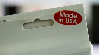 Trump will, dass in den USA mehr Produkte „Made in USA“ verkauft werden. (Symbolbild) (Foto: picture alliance / Kay Nietfeld/dpa)