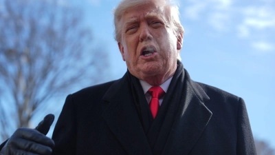 Kuba steht nach seinen Worten kurz vor dem Zusammenbruch - US-Präsident Donald Trump.  (Foto: Evan Vucci/AP/dpa)