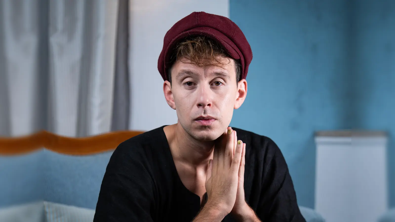 Simon Marian Hoffmann behandelt in seinem Buch „Aufstand der Jugend” und dem gleichnamigen Film den Generationenkonflikt.  (Foto: Marco Lebold)