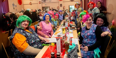 Besucher beim Stupflfasching 2025.  (Foto: Evi Lemberger)