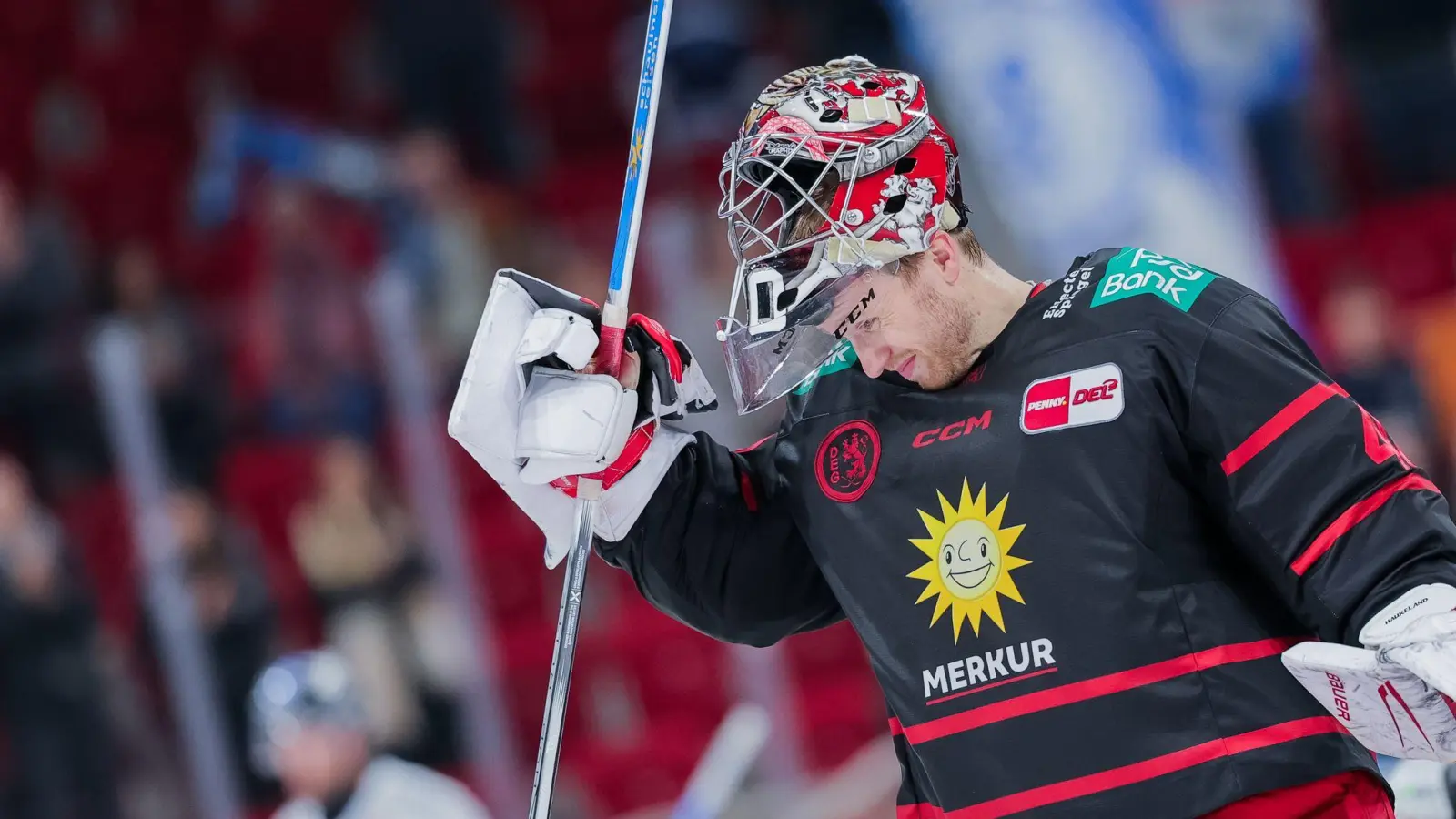 Torhüter Henrik Haukeland wechselt nach Straubing. (Foto: Rolf Vennenbernd/dpa)