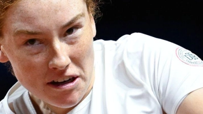 Ella Seidel darf beim Masters in Cincinnati weiter jubeln (Foto: Bernd Weißbrod/dpa)