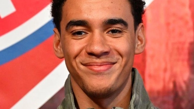 Freut sich auf die Rückkehr in den Bayern-Kader: Jamal Musiala. (Archivbild) (Foto: Uwe Lein/dpa)