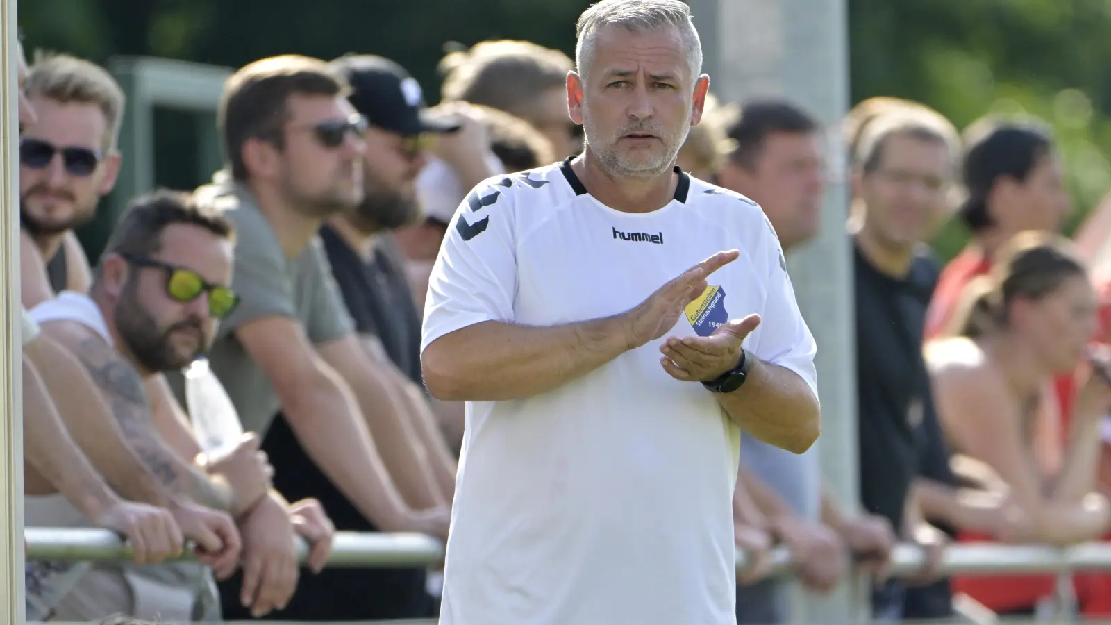 Muss aus der Not eine Tugend machen: Steinachgrunds Trainer Thomas Guter. (Foto: Martin Rügner)