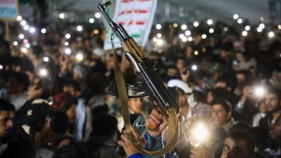 Die Huthi-Miliz hat in der vergangenen Woche die Kontrolle über die gesamte Rotmeerküste des Jemen erlangt. (Foto: Osamah Abdulrahman/AP/dpa)