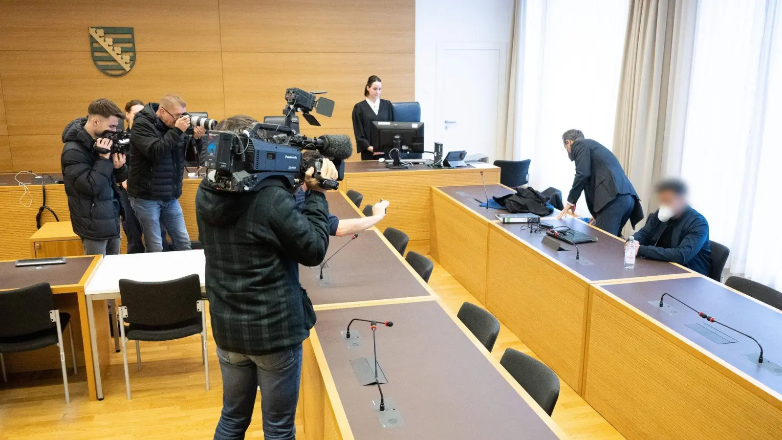 Der Prozess um den Einbruch ins Grüne Gewölbe in Dresden ist unterbrochen worden. (Foto: Sebastian Kahnert/dpa)