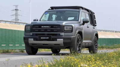 Rustikales SUV: Der H7 wird laut Haval in allen Antriebsversionen mit der Option auf Allrad angeboten. (Foto: Thomas Geiger/dpa-tmn)