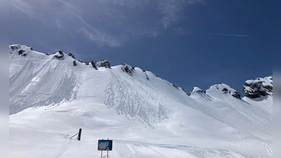 Eine Lawine ist abseits gesicherter Pisten abgegangen. (Symbolbild) (Foto: Sabine Dobel/dpa)