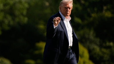 Trump will das militärische Eingreifen in US-Städten ausweiten.  (Foto: Julia Demaree Nikhinson/AP/dpa)