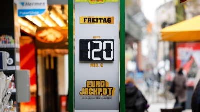 120 Millionen Euro: Das ist der Höchstgewinn, der im Eurojackpot erspielt werden kann. (Foto: Thomas Banneyer/dpa/dpa-tmn)