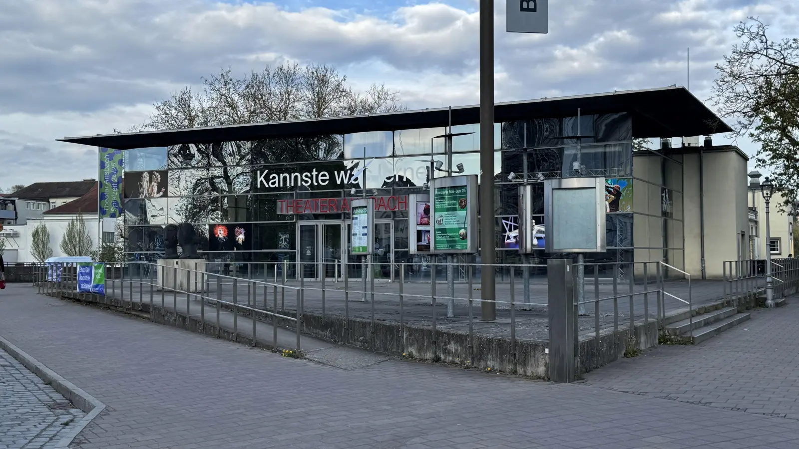 Im Theater Ansbach ist das Große Haus derzeit nicht bespielbar. (Foto: Oliver Herbst)