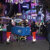 Ein Kriseninterventionsteam musste Augenzeugen des Unfalls betreuen. (Foto: Felix Hörhager/dpa)