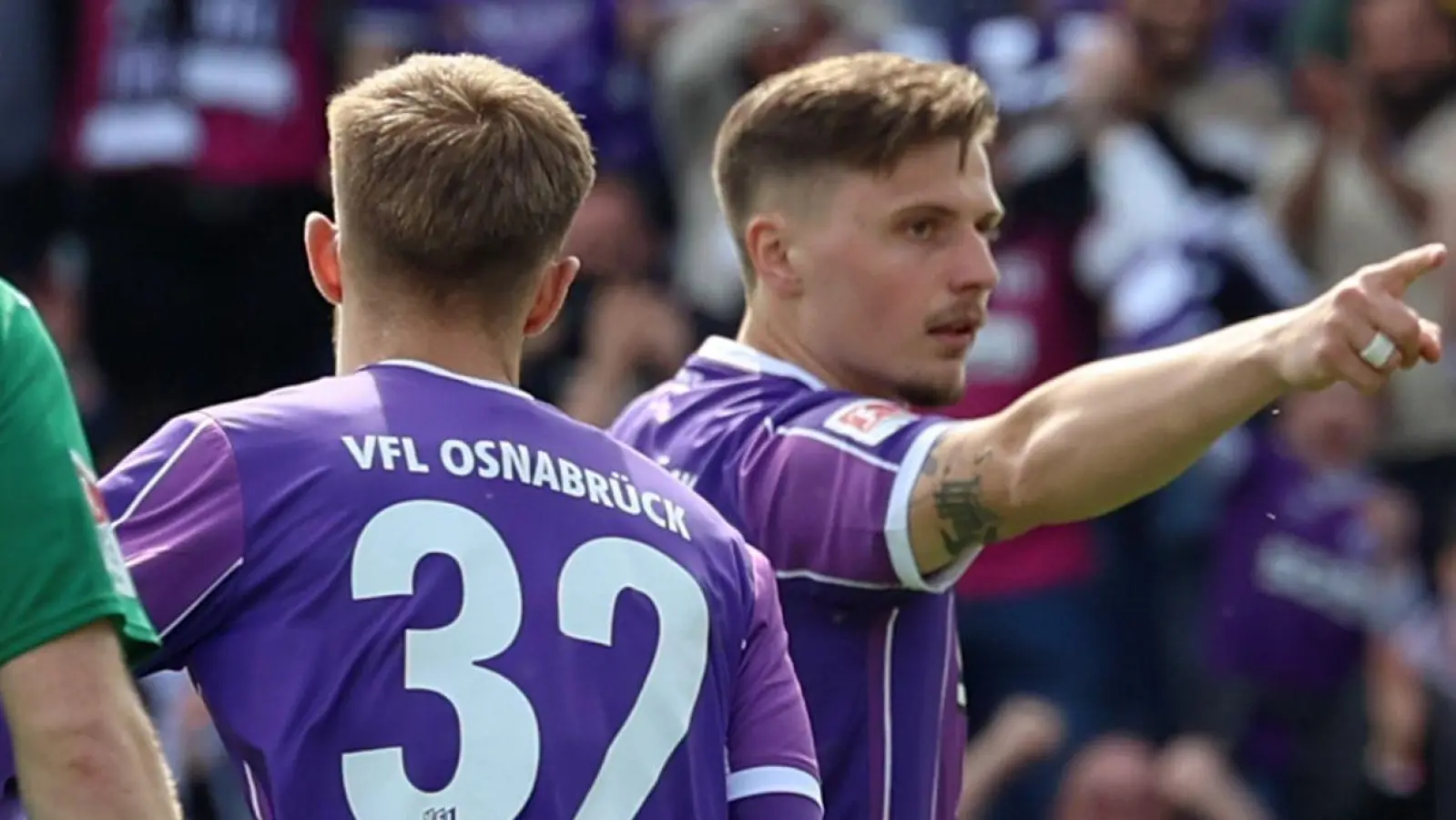 Osnabrück setzte sich zuhause gegen Greuther Fürth durch. (Foto: Friso Gentsch/dpa)