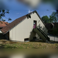 Das Feuerwehrhaus im Burgbernheimer Ortsteil Pfaffenhofen soll aufgestockt und zum Dorfgemeinschaftshaus weiterentwickelt werden. (Foto: Helmut Meixner)