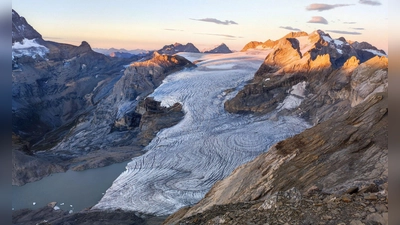 Der Gletscher Claridenfirn im Schweizer Kanton Glarus. (Foto: Matthias Huss/Glamos Gletschermessnetz/Akademie der Naturwissenschaften Schweiz (SCNAT)/dpa)