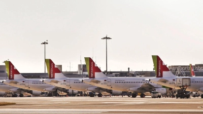 Streiks in Portugal: Reisende sollten ihren Flugstatus im Blick behalten. (Foto: Mario Cruz/epa/dpa-tmn)