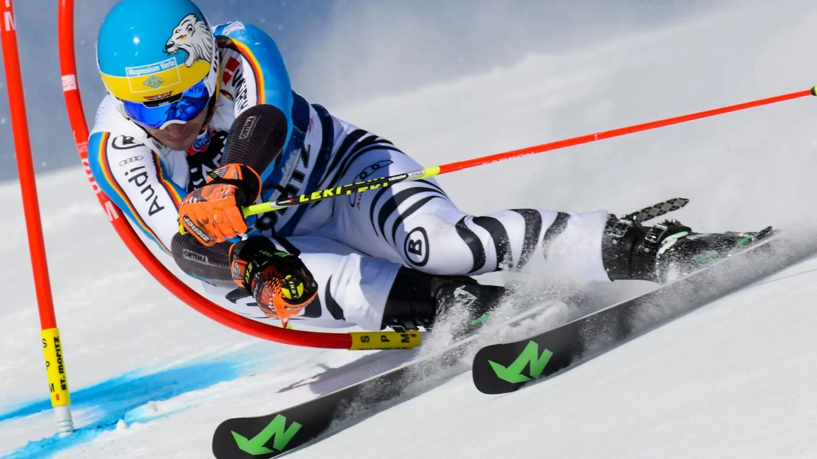 Felix Neureuther bei einem Rennen im Jahr 2016. (Archivbild)  (Foto: Jean-Christophe Bott/KEYSTONE/dpa)