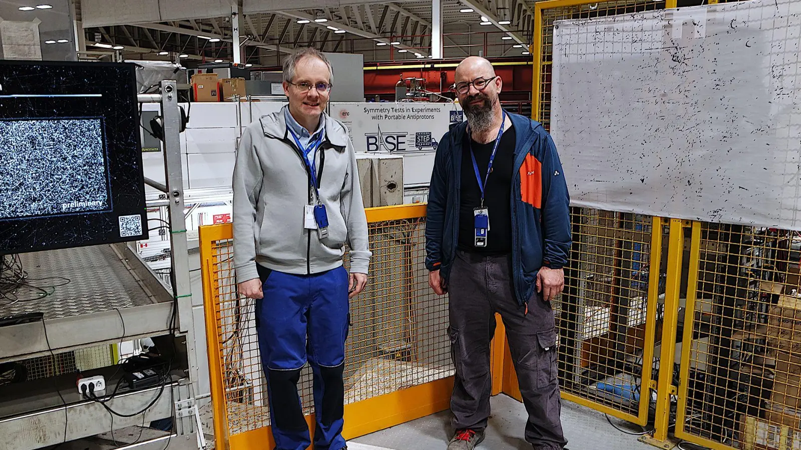 Forscher schicken Antiteilchen auf Reisen, fünf Kilometer weit, ausschließlich auf Cern-Gelände. (Foto: -/BASE Kollaboration /dpa)