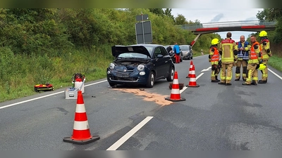 Zu einem Auffahrunfall auf der Bundesstraße 8 bei Neustadt ist es am Dienstag gegen 16.35 Uhr gekommen. (Foto: Theo Kretzmann)