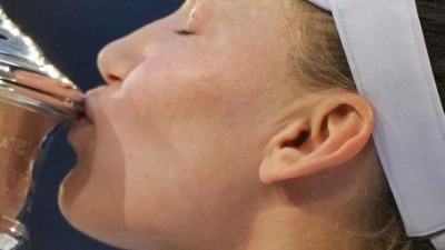 Jelena Rybakina ist neue US-Open-Siegerin.  (Foto: Kirsty Wigglesworth/AP/dpa)