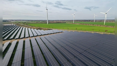 Erneuerbare Energien werden in diesem Jahr laut einer Hochrechnung knapp 56 Prozent des Stromverbrauchs decken. (Symbolbild) (Foto: Jan Woitas/dpa)