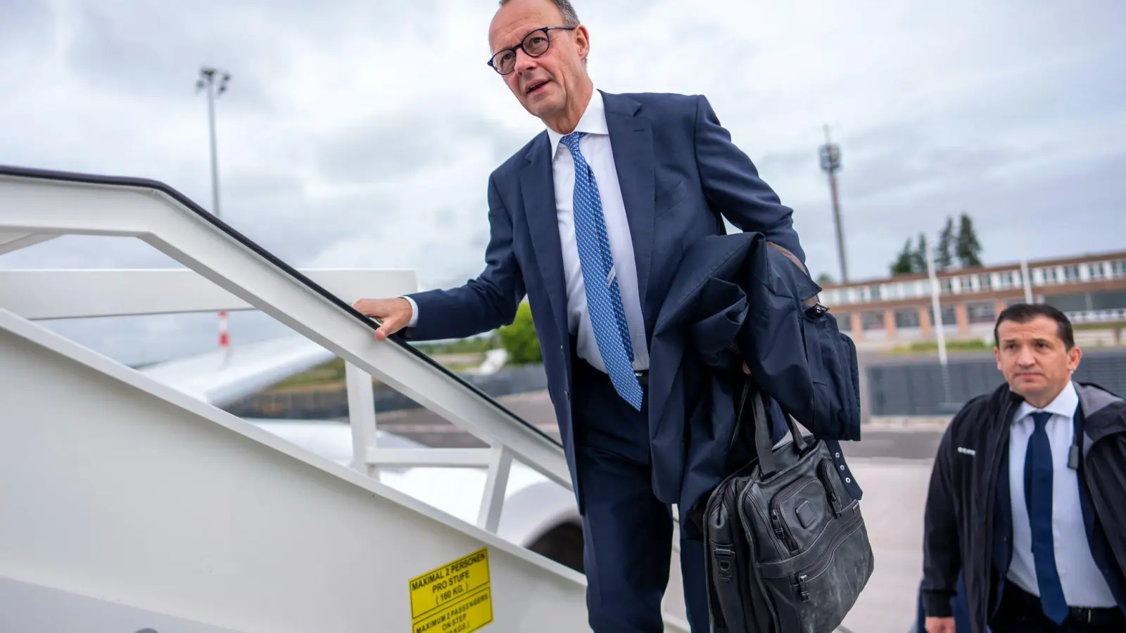 Kanzler Merz reist nach Finnland. (Archivbild) (Foto: Michael Kappeler/dpa)