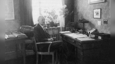 Bürgermeister Albert Böhm, der Stellvertreter des Ansbacher Oberbürgermeisters Richard Hänel, hat 1952 zur Prozessvorbereitung seine Erinnerungen niedergeschrieben. Der gebürtige Österreicher war bereits im Jahr 1924 der NSDAP-Ortsgruppe in Völkermarkt beigetreten. (Repro: Alexander Biernoth)