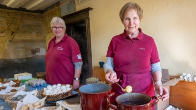 Die großen und kleinen Besucherinnen und Besucher erwartet noch bis einschließlich Ostermontag ein buntes und abwechslungsreiches Programm im Fränkischen Freilandmuseum in Bad Windsheim.  (Foto: Mirko Fryska)