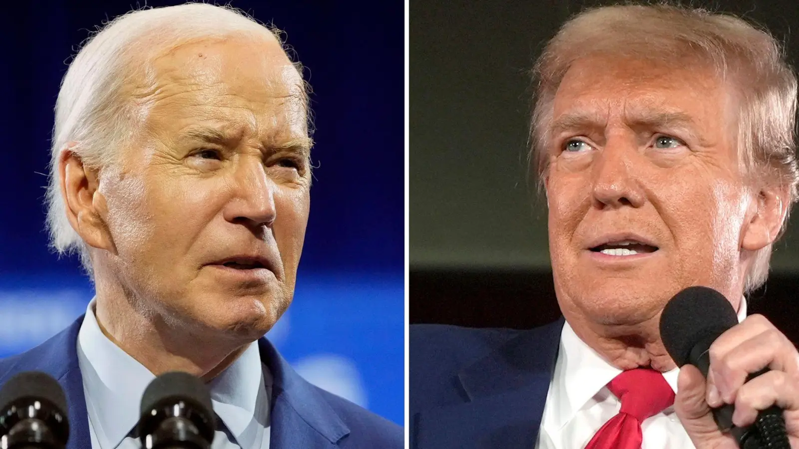 Mangels Konkurrenz gibt es aber keine ernsthaften Zweifel daran, dass sich Joe Biden und Donald Trump nach 2020 ein zweites Mal im Rennen um das Weiße Haus gegenüberstehen werden. (Foto: -/AP/dpa)